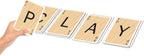 Scrabble Slam - Juego de cartas The Original 2000's Mega Hit, versión de juego de cartas de ritmo rápido de Scrabble, para 2 a 4 jugadores, a partir de 8 años, paquete de 12