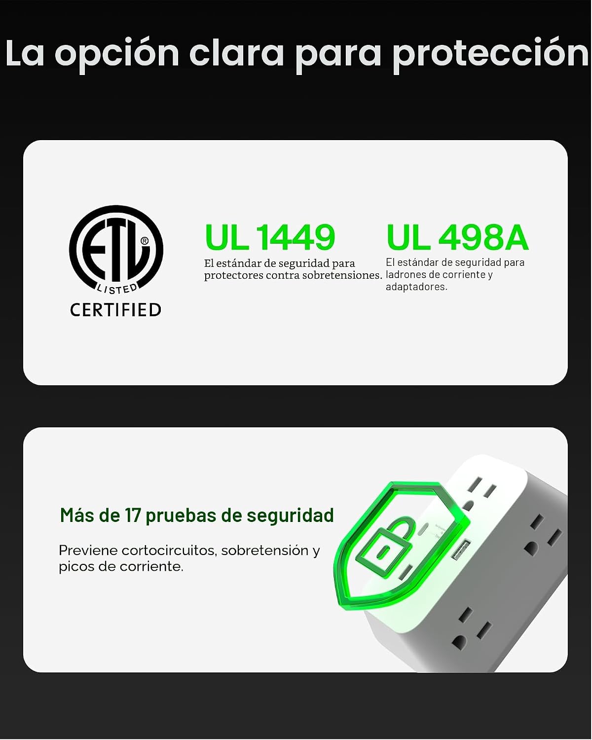 Belkin Regleta de protección contra sobretensiones de 6 tomas