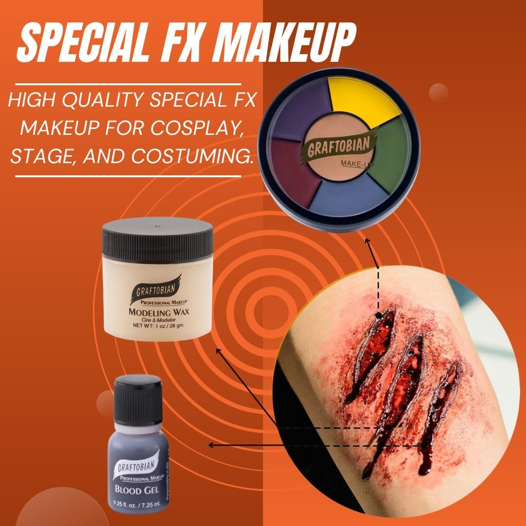 Graftobian Kit de Maquillaje de Trauma Grave