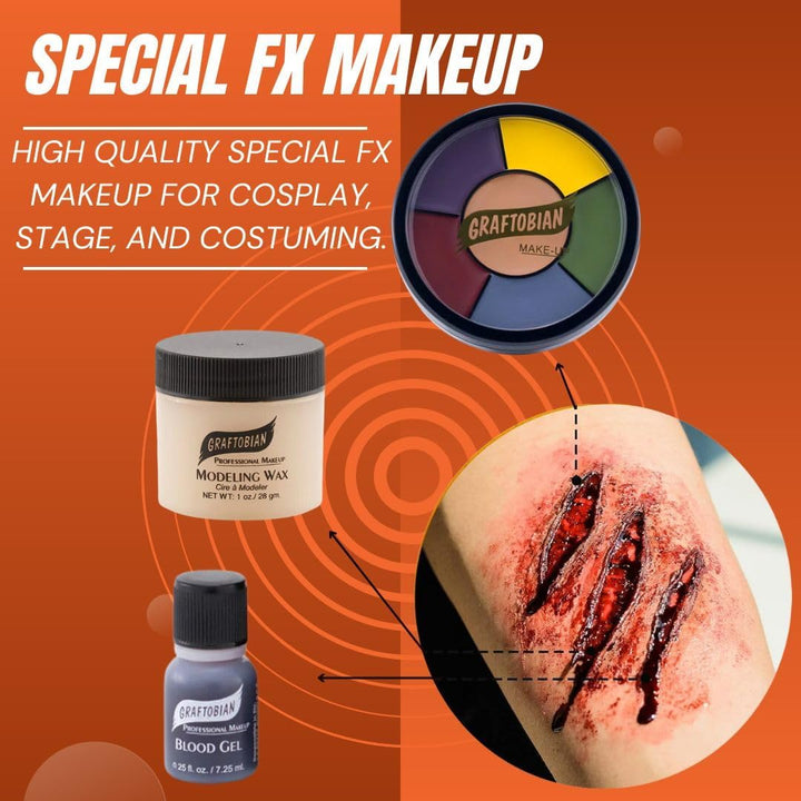 Graftobian Kit de Maquillaje de Trauma Grave