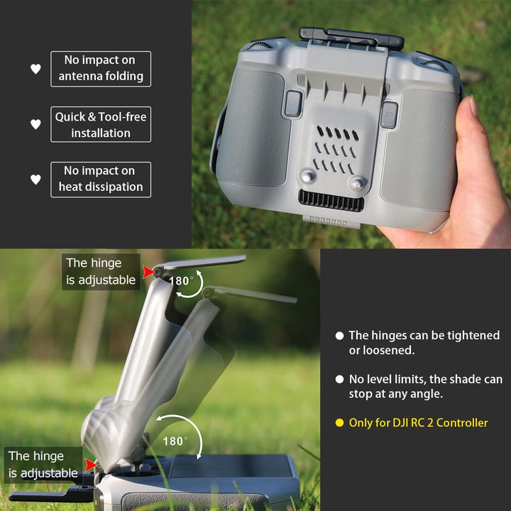 Arzroic RC 2 - Kit de protección para el sol con cordón para el cue...