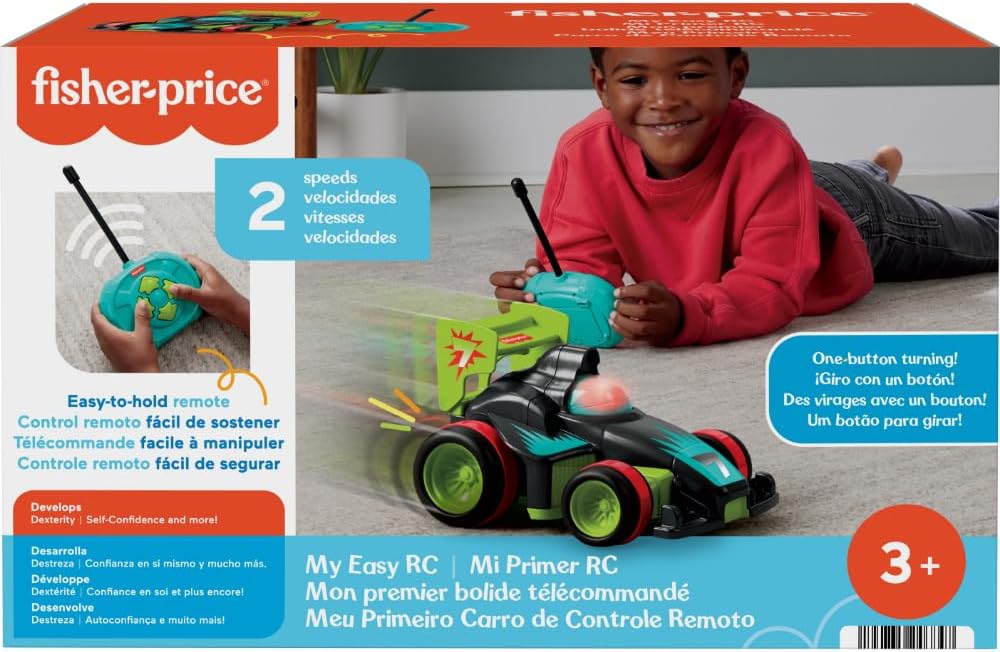 Fisher-Price Mi Coche de Control Remoto Fácil RC