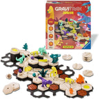Ravensburger GraviTrax Junior Starter Set L Dino 24586 - Carrera de mármol extensible para niños, hecha de materiales respetuosos con el medio ambiente con mundos temáticos, juguete educativo y de