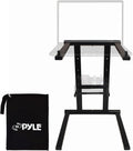 Soporte de mesa Pyle plpts47 para todo tipo de dispositivos. Estación de trabajo para DJ