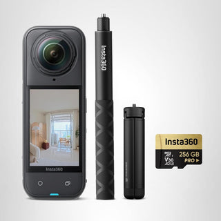Insta360 X5 Paquete de recorrido virtual - Cámara de acción 8K 360°...