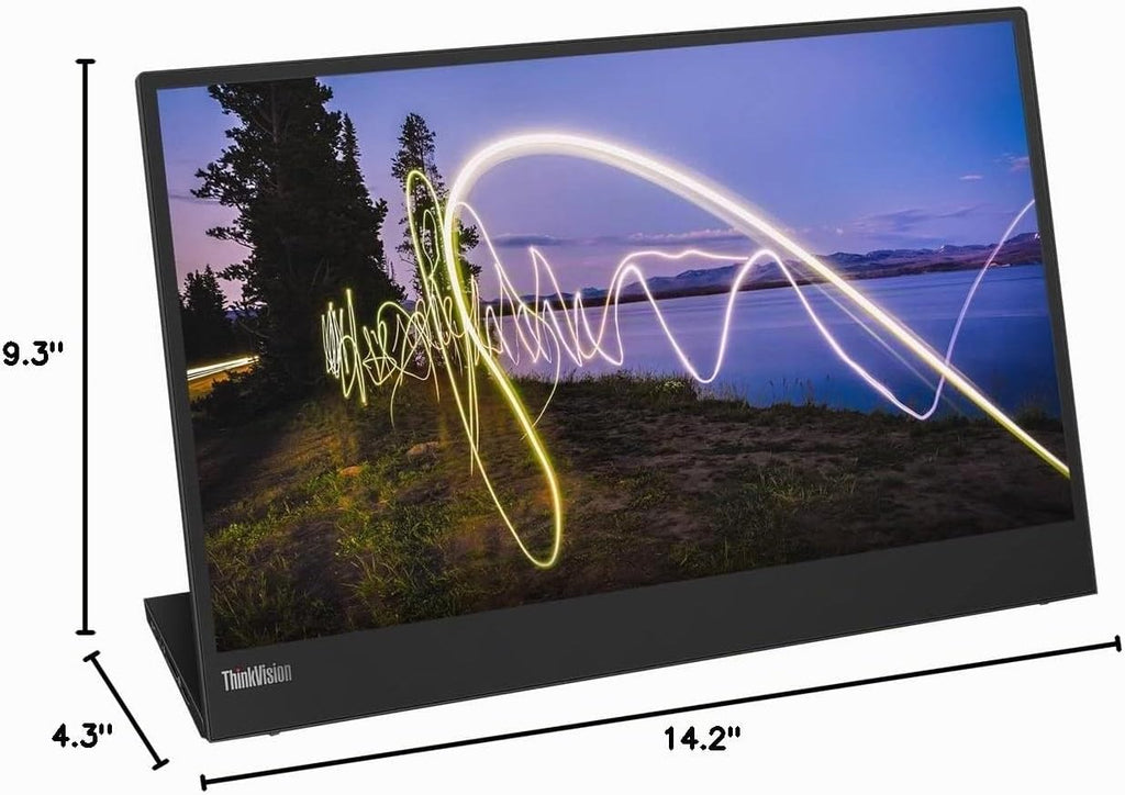 Lenovo ThinkVision M15 Monitor LCD WLED Full HD de 15,6" - 16:9 - N...