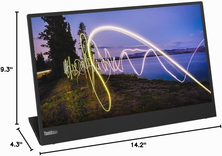 Lenovo ThinkVision M15 Monitor LCD WLED Full HD de 15,6" - 16:9 - N...