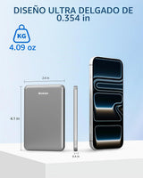 Hichain Cargador magnético portátil para iPhone, cargador magnético...