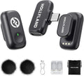 Micrófono inalámbrico Hollyland Lark A1 para iPhone 17/16/15 y Android, Mini Duo (2TX + USB-C RX)