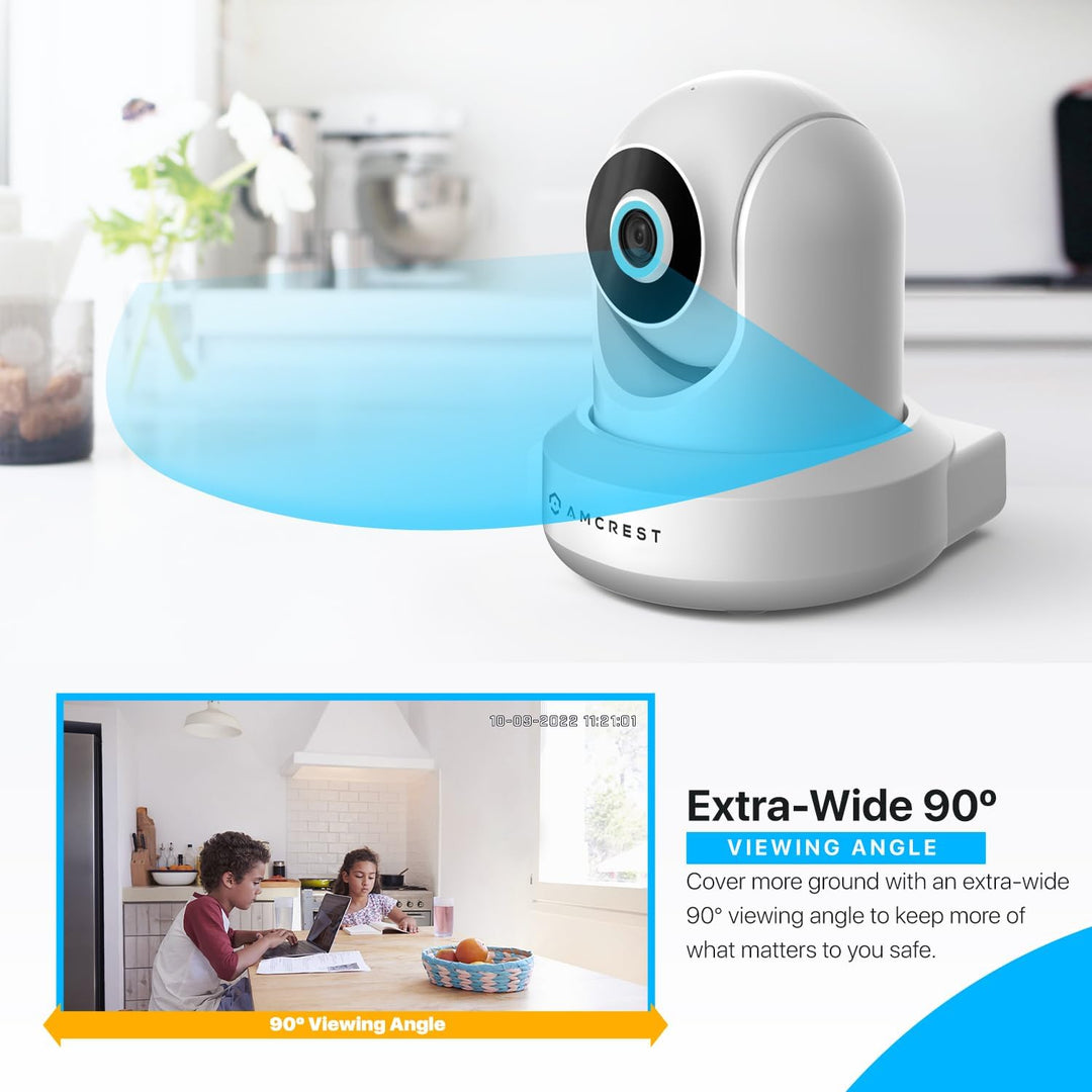 Amcrest 1080P Cámara de seguridad WiFi 2MP Cámara IP inalámbrica pa...