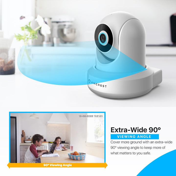 Amcrest 1080P Cámara de seguridad WiFi 2MP Cámara IP inalámbrica pa...