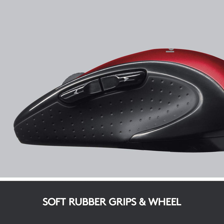 Logitech M510 - Mouse inalámbrico para computador Forma cómoda con...