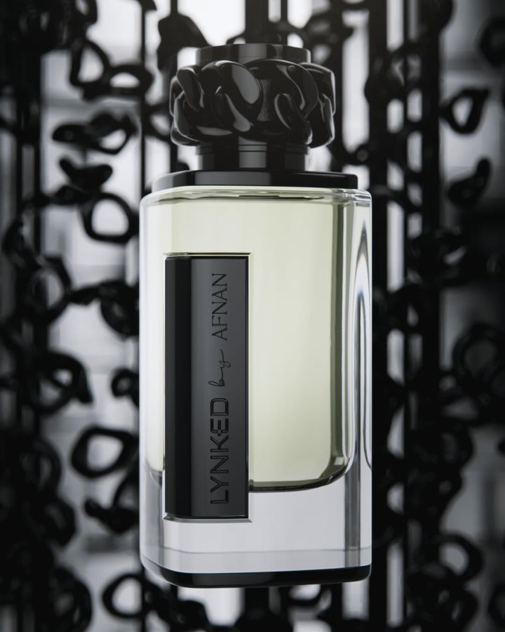 Afnan Lynked Freedom (Black) For Men Eau De Parfum, 3.4 Fl. Oz