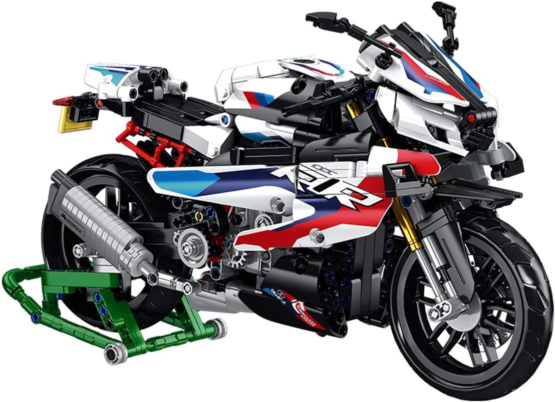 dOvOb Juego de bloques de construcción modelo 1000 RR, 912 piezas de ladrillos, juguetes MOC como regalo para niños o adultos