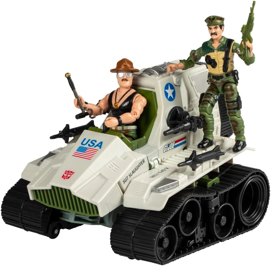 Transformers Collaborative G.I. Joe x Autobot Kup Triple T Figura d...