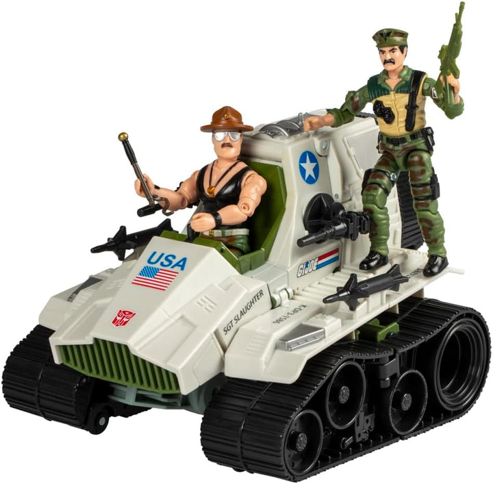 Transformers Collaborative G.I. Joe x Autobot Kup Triple T Figura d...