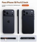 TORRAS Funda magnética delgada para iPhone 18 Pro de 6.3 pulgadas, mate