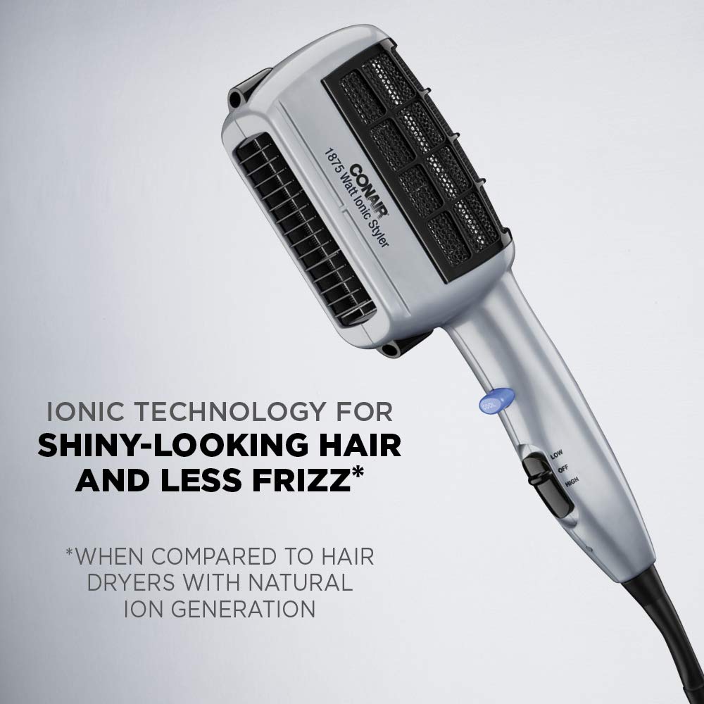 Conair 3-in-1 Styling Hair Dryer, 1875W Hair Dryer with Ionic Techn...