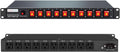 1U PDU Horizontal Rackmount Power Strip - Overload Protector