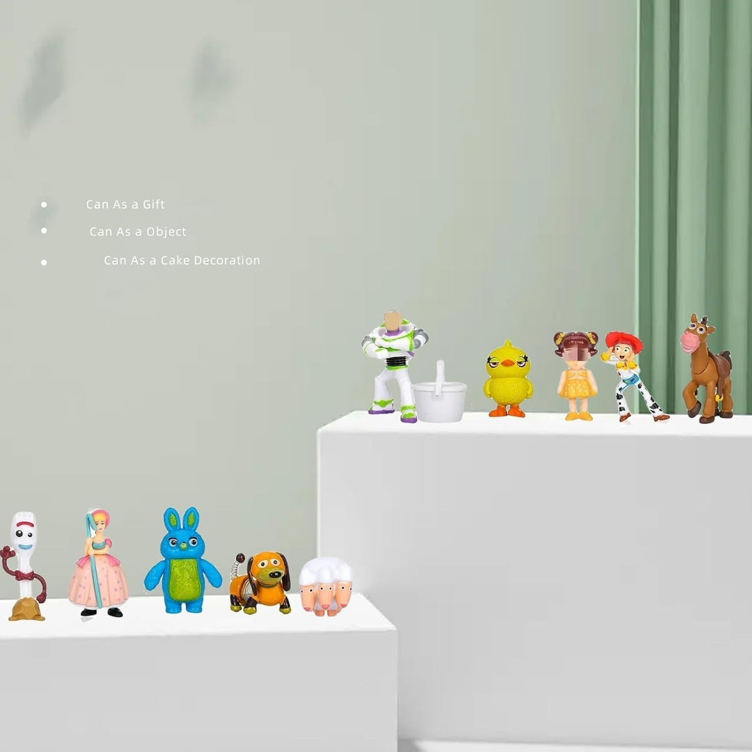 NLIEOPDA Juego de 36 figuras de anime, muñeca Woody, juguete Buzz L...