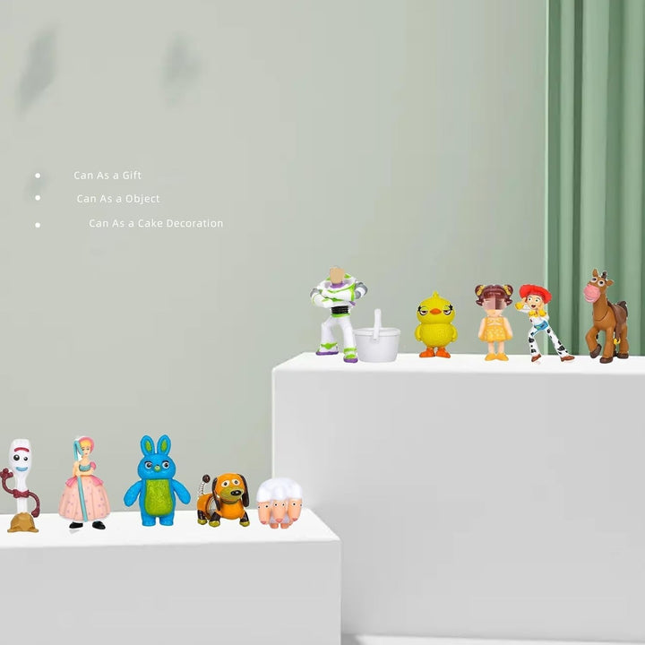 NLIEOPDA Juego de 36 figuras de anime, muñeca Woody, juguete Buzz L...