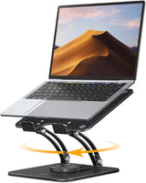 Nulaxy Soporte ergonómico giratorio de 360° para computadora portát...