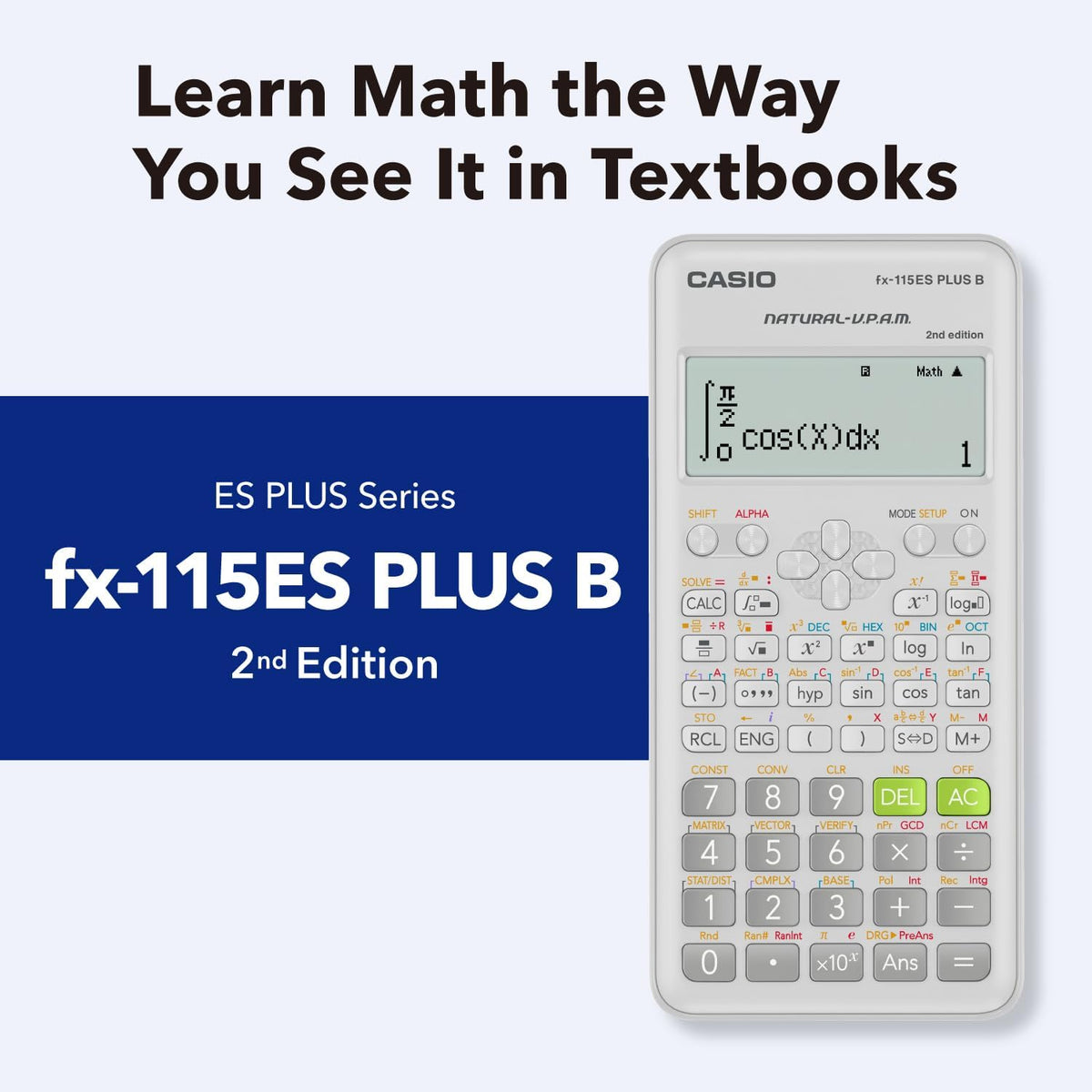 Casio FX-115ESPLSB-WA-IT Calculadora científica