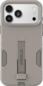 OtterBox Funda con agarre para iPhone 18/17 Pro Max Commuter Series - Gris