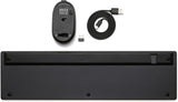Combo de teclado y ratón inalámbricos Amazon Basics Ultra Premium -...