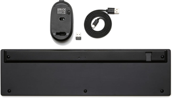 Combo de teclado y ratón inalámbricos Amazon Basics Ultra Premium -...