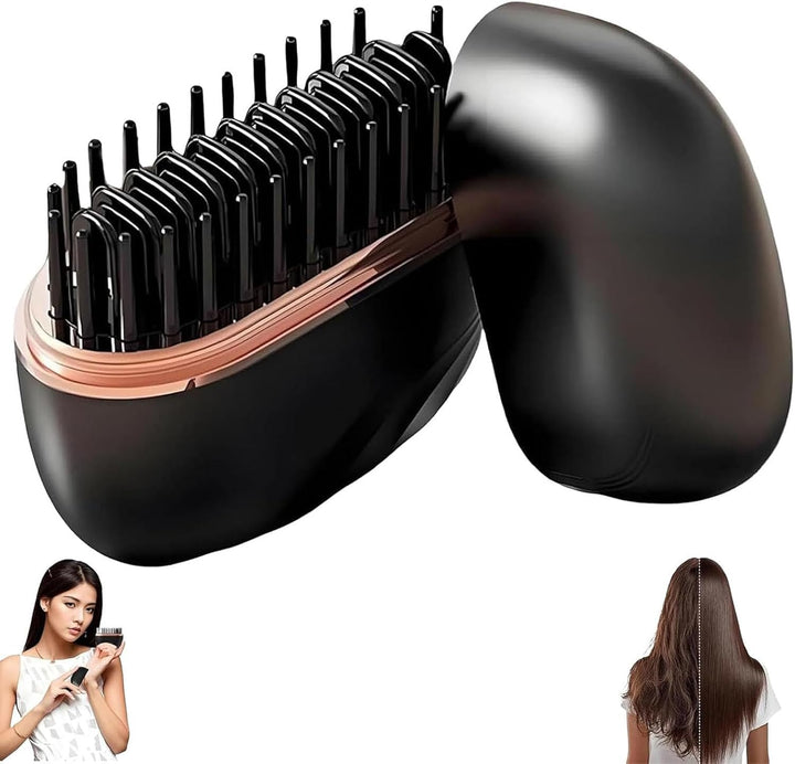 Yaslayp Glambrushs Plancha de Pelo Mini, Cepillo Alisador de Pelo R...