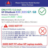 mCover Funda compatible solo para HP EliteBook 830 G7 \/ G8 de 13.3...