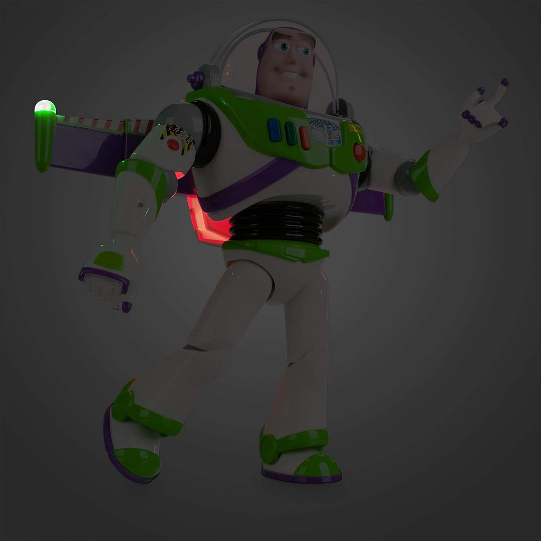 Disney Store - Buzz Lightyear - Figura de acción parlante interacti...