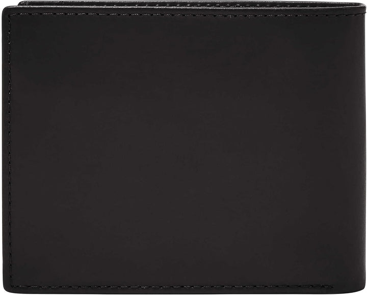 Fossil Men's Derrick Leather RFID-Blocking Bifold with Coin Poc...