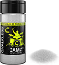Chalkless Jamz Grip - Polvo para músicos, potenciador de agarre absorbente de aceite y alternativa de tiza de mano para baquetas, púas de guitarra, latón, probado en escenario para bateristas
