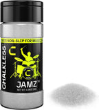 Chalkless Jamz Grip - Polvo para músicos, potenciador de agarre absorbente de aceite y alternativa de tiza de mano para baquetas, púas de guitarra, latón, probado en escenario para bateristas