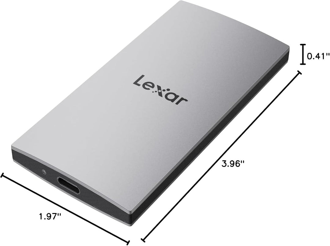 Lexar ES3 1TB SSD externo, USB 3.2 Gen2 SSD portátil, PSSD hasta 10...