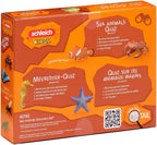 Schleich Wild Life - Juego de descubrimiento de animales marinos de 4