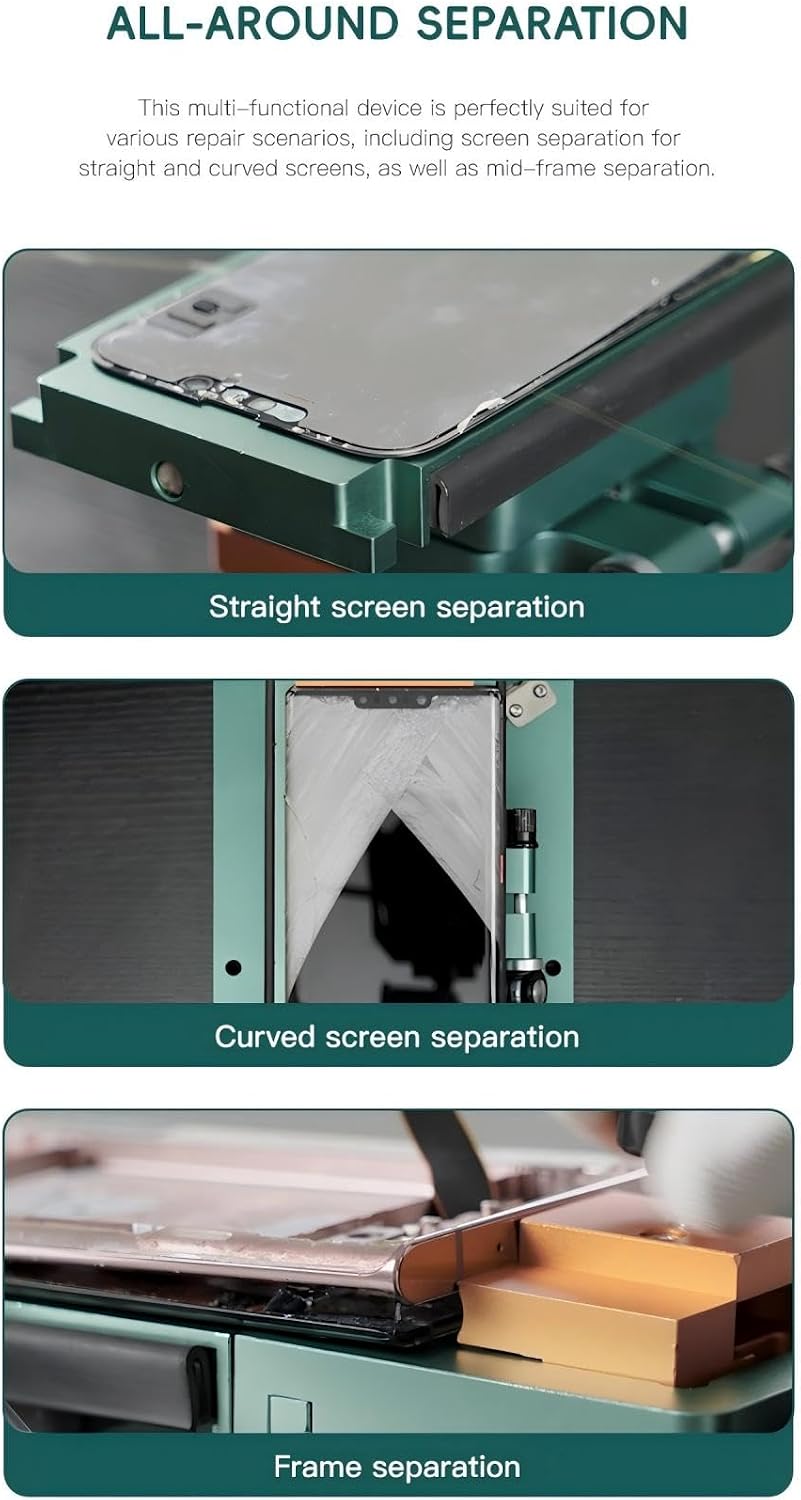 TBK 988A LCD pantalla separador teléfono celular herramienta reparación