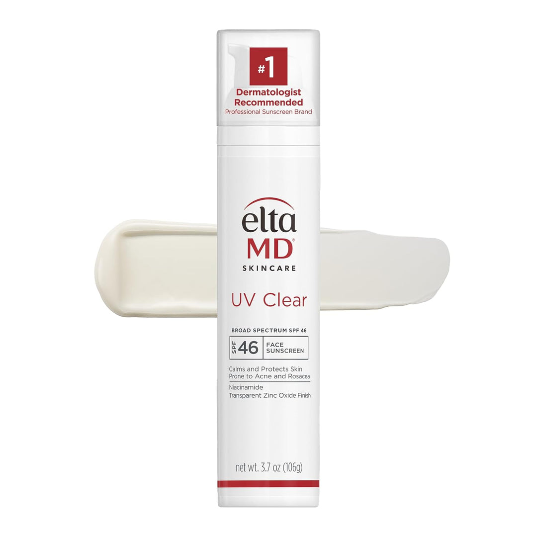 EltaMD UV Clear Face Sunscreen SPF 46, Oil-Free Sunscreen with Zinc...
