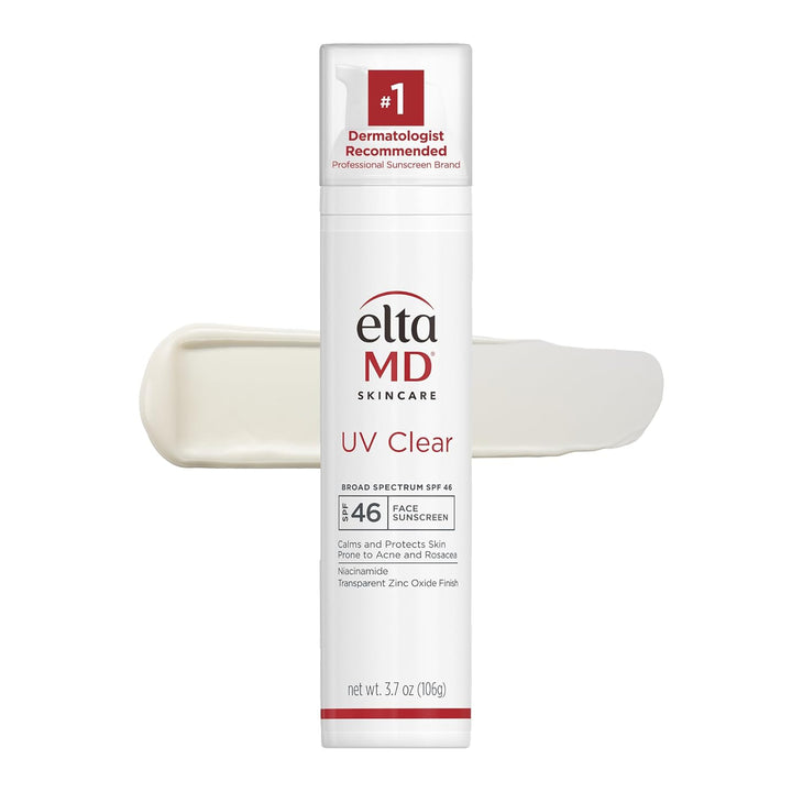 EltaMD UV Clear Face Sunscreen SPF 46, Oil-Free Sunscreen with Zinc...