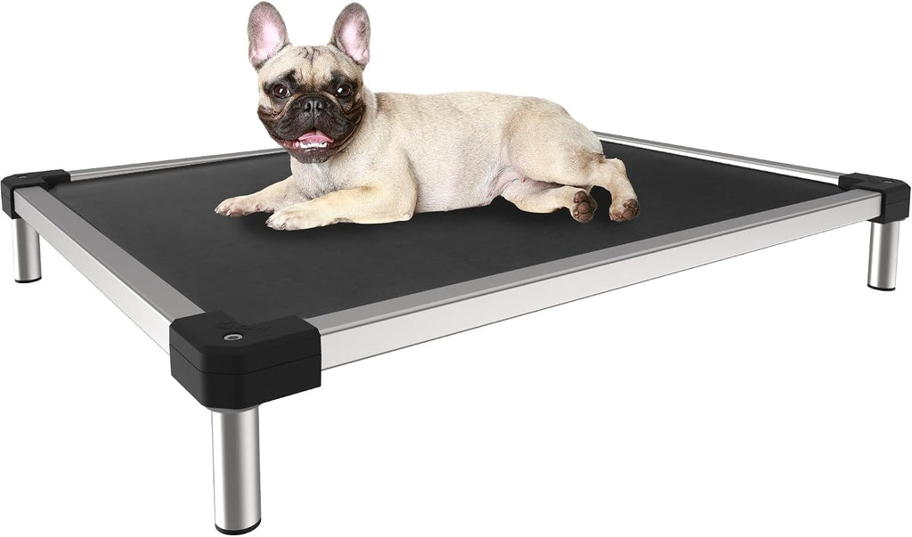 FXW TitanNest Cama elevada para perros antigalleta y anti-choque, para perros extra pequeños