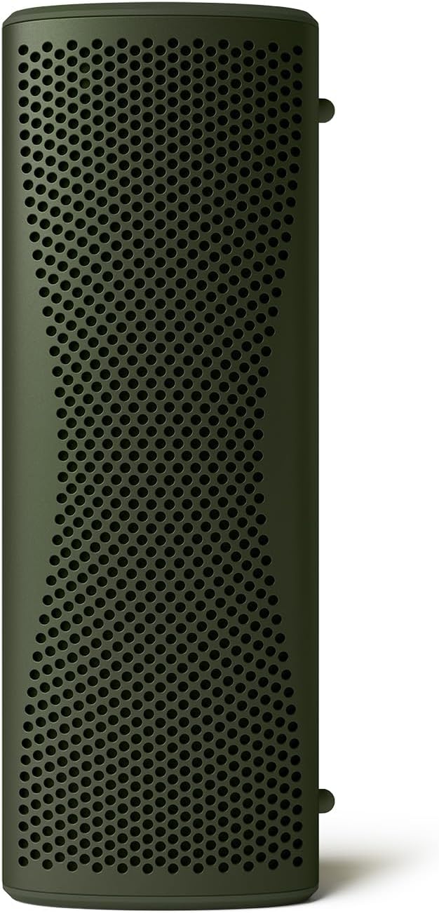 KEF Muo Altavoz portátil de alta fidelidad (verde musgo)