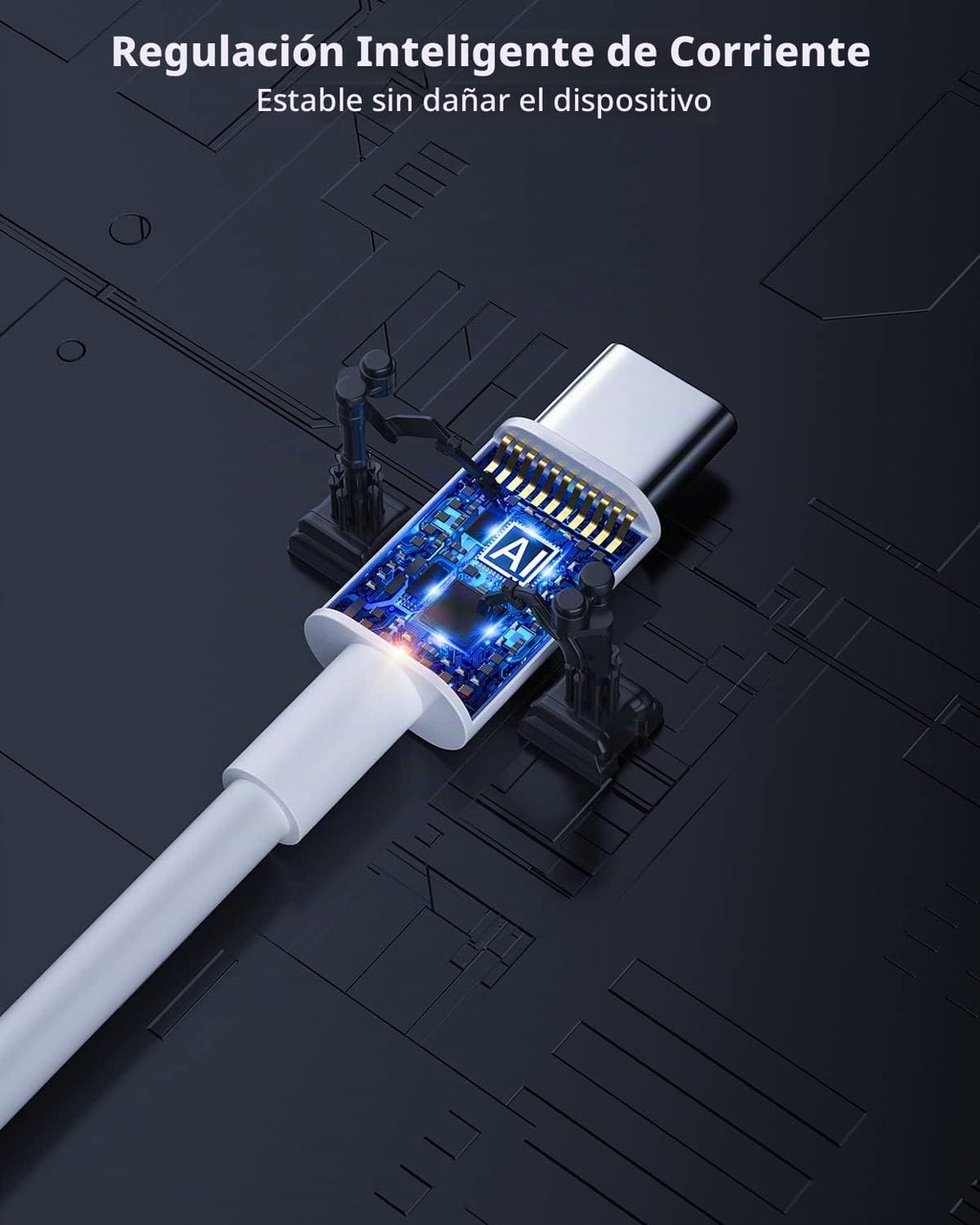 Cargador rápido para iPad de 10 pies, cable de carga para iPad Pro [paquete de 2] cable USBC a USB C de 10 pies, cable para iPad, cargador USB C de 20W, bloque de carga para iPad para iPad 10, iPad