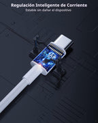 Cargador rápido para iPad de 10 pies, cable de carga para iPad Pro [paquete de 2] cable USBC a USB C de 10 pies, cable para iPad, cargador USB C de 20W, bloque de carga para iPad para iPad 10, iPad