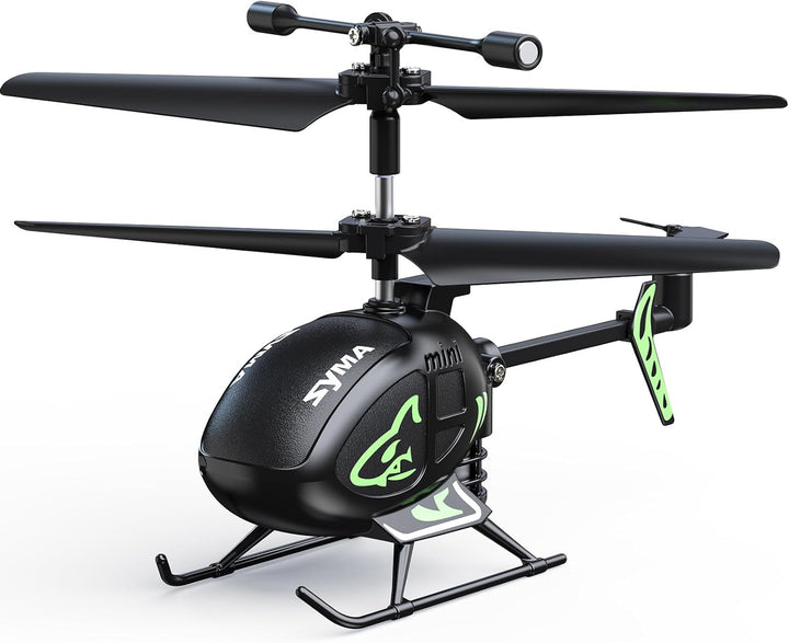 SYMA Mini helicóptero RC S100 con estabilizador de giroscopio, rete...