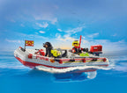 Playmobil Bote de Bomberos con Scooter Acuático