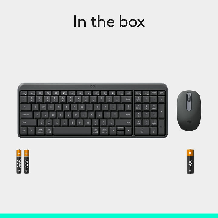 Logitech MK250 Combo de Teclado y Ratón Inalámbrico Bluetooth: Cone...