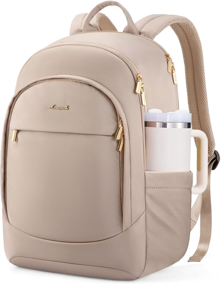 LOVEVOOK - Mochila para computadora portátil para mujer, bolso moch...