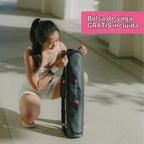Liforme Tapete Especial para Yoga – Incluye Bolsa de Yoga Gratis - Sistema de Alineación Patentado, Agarre al Estilo Guerrero, Antideslizante, Ecológico, Resistente al Sudor, Largo, Ancho, Tapete de